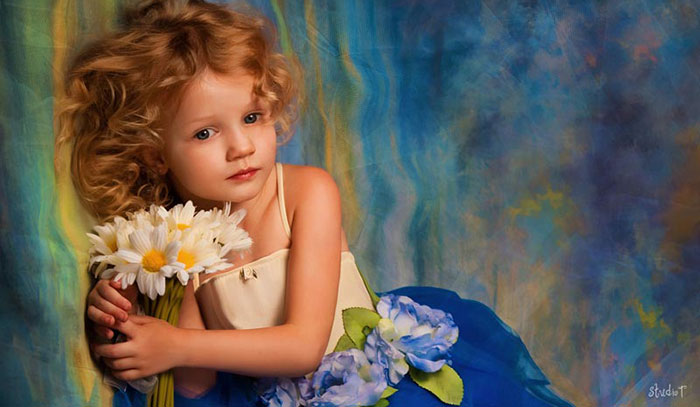 Classically Beautiful Child Portraits | Studio T Photography - Winter Park FL